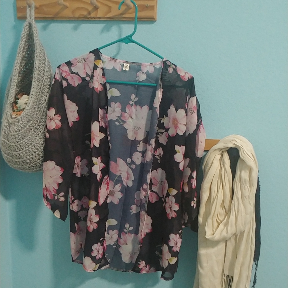 Floral kimono
